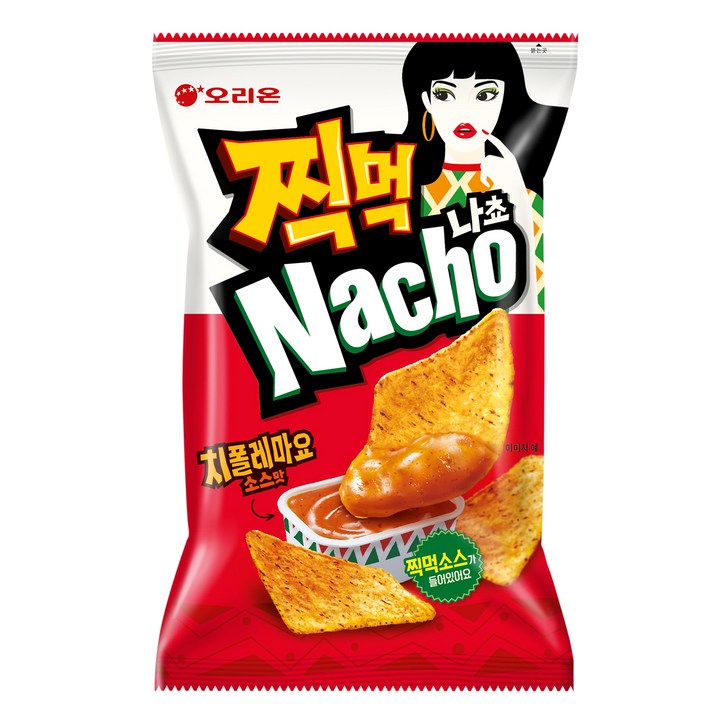 오리온 찍먹 나쵸 치폴레마요소스맛, 1개, 84g