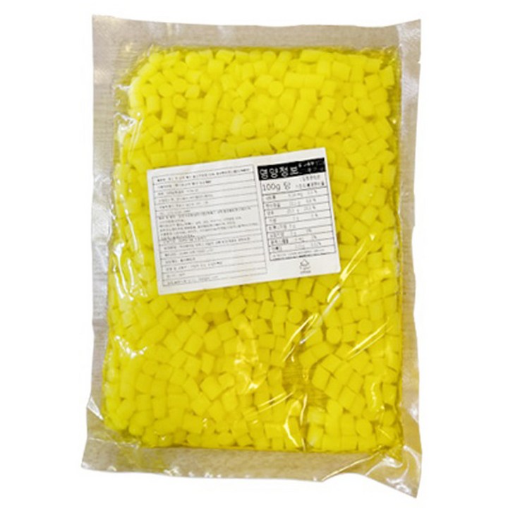 복원식품 곤약젤리 펄 망고맛, 500g, 1개