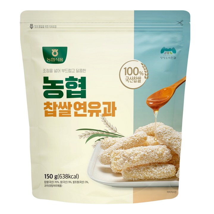 농협식품 찹쌀연유과, 150g, 1개
