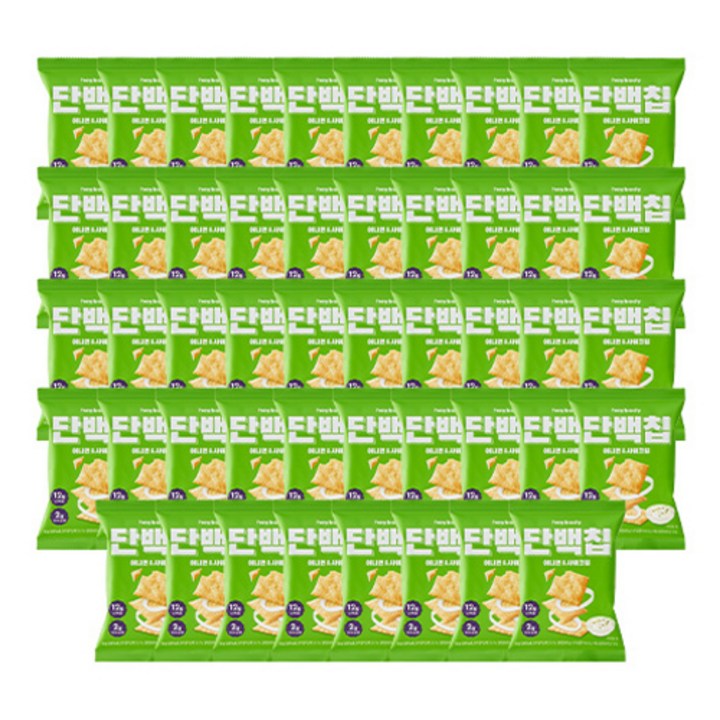 헤이바디 단백칩 어니언 & 사워크림, 50g, 48개