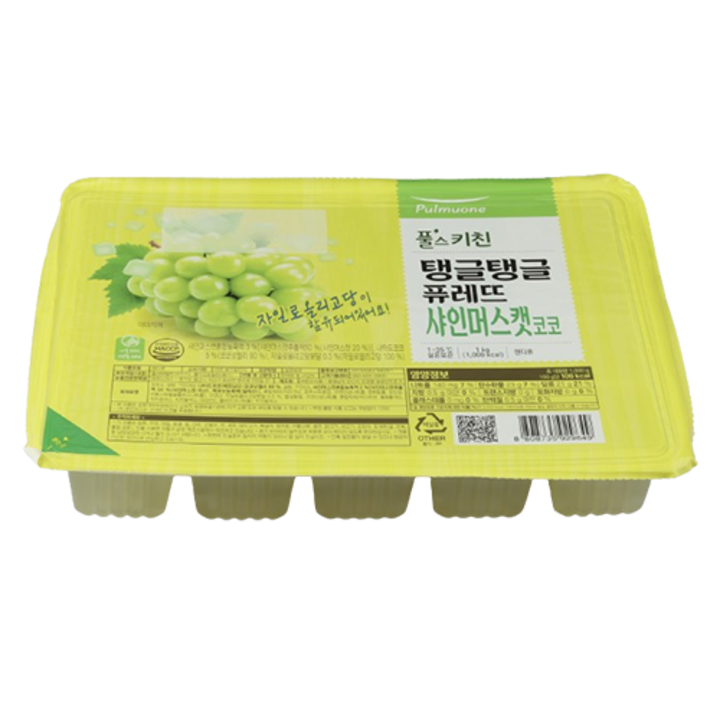 풀스키친 실온 퓨레뜨 샤인머스캣코코 푸딩 20개입, 1kg, 1개