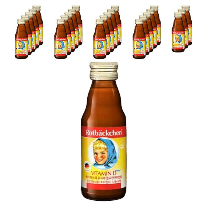 로트벡쉔 비타민D 미니 음료, 125ml, 24개