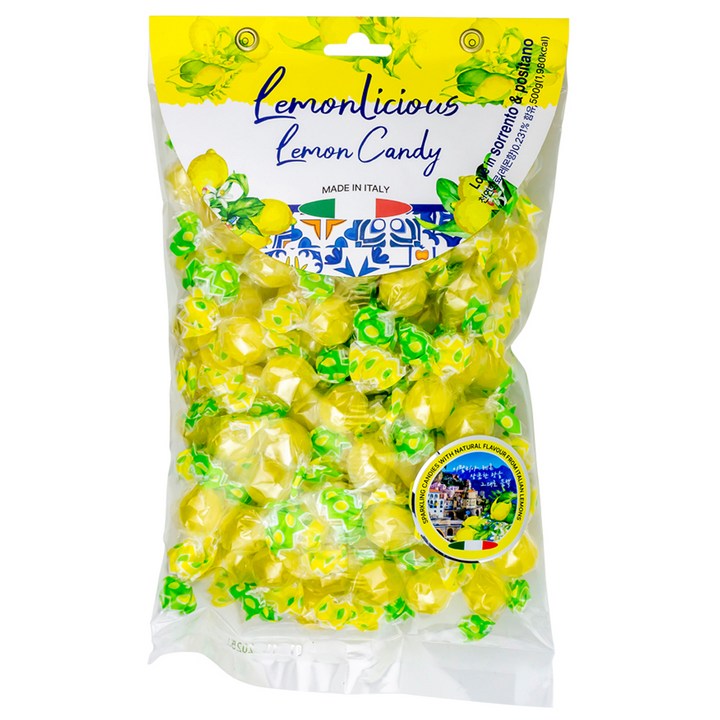 라이킹 레몬리셔스 레몬 캔디, 500g, 1개