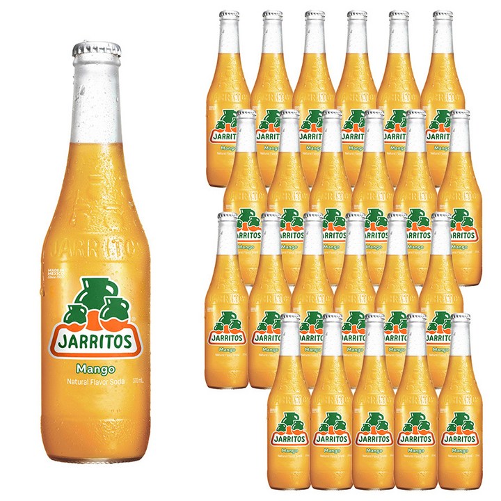 하리토스 망고 소다음료, 24개, 370ml