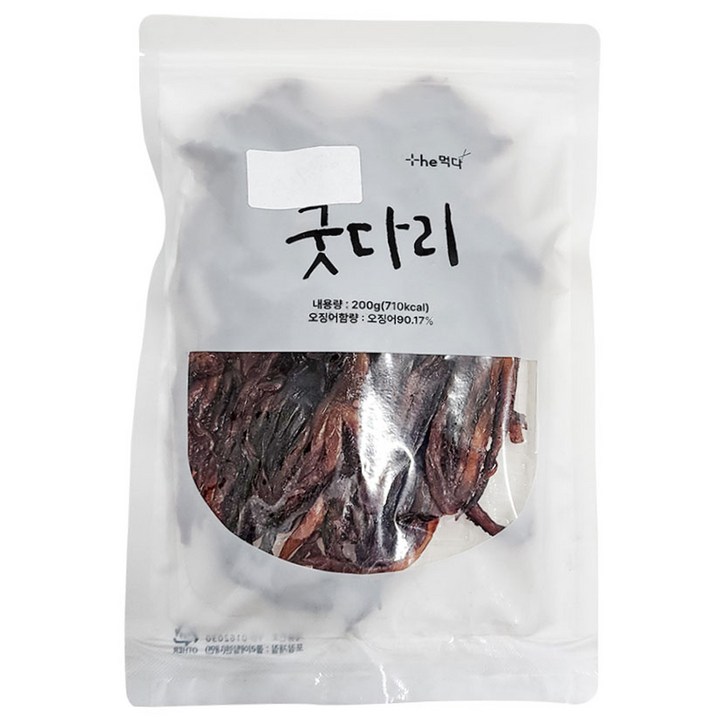 더먹다 굿다리 조미오징어, 200g, 1개