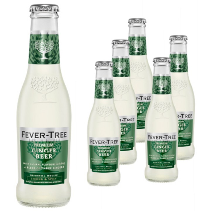 피버트리 프리미엄 진저비어, 6개, 200ml