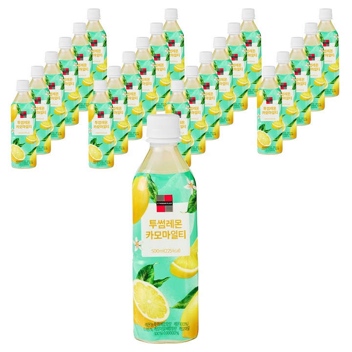 투썸플레이스 레몬 카모마일 티, 24개, 500ml