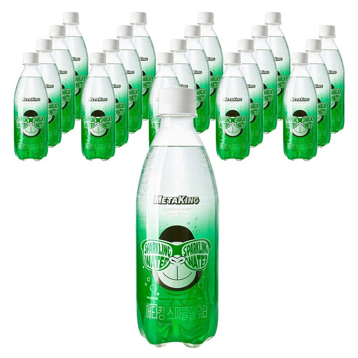 메타킹 스파클링 워터, 500ml, 20개