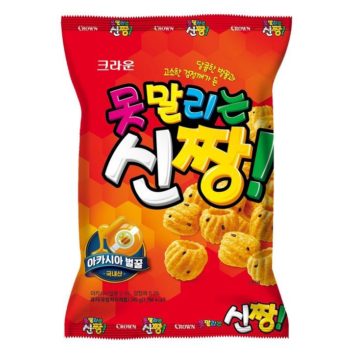크라운 못말리는신짱, 245g, 1개