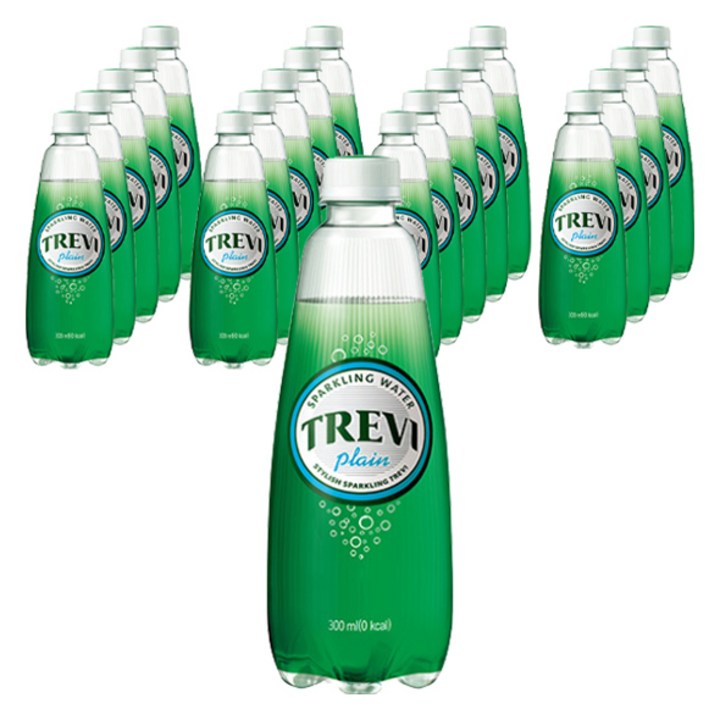 트레비 탄산수 플레인, 300ml, 20개