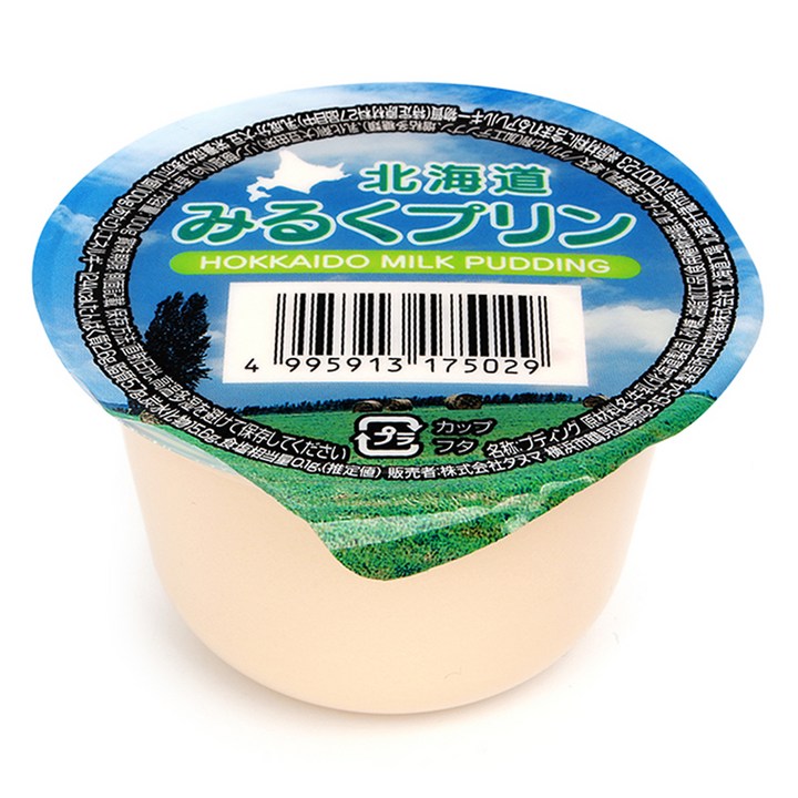 홋카이도 밀크 푸딩, 1개, 100g