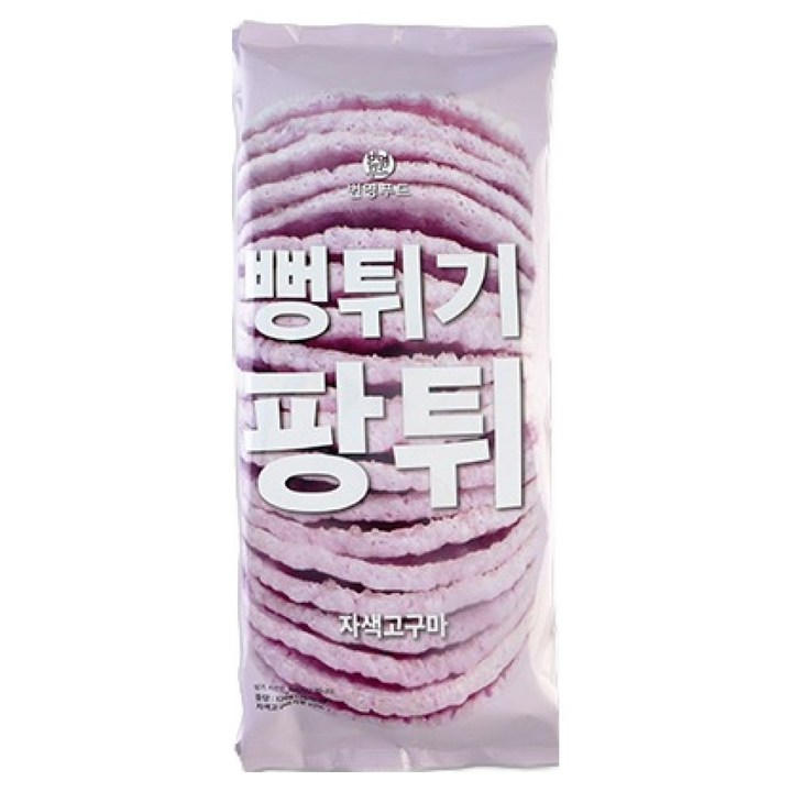 팡튀 자색고구마 뻥튀기, 120g, 1개