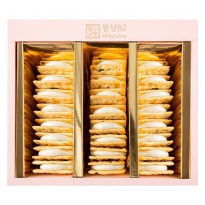 몽샹82 누가크래커 기프트 N3 +쇼핑백, 480g, 1개
