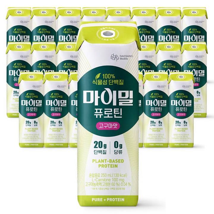 마이밀 정품 퓨로틴 고구마맛, 250ml, 24개