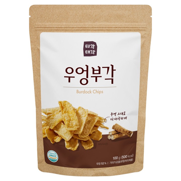 티각태각 우엉부각, 1개, 100g