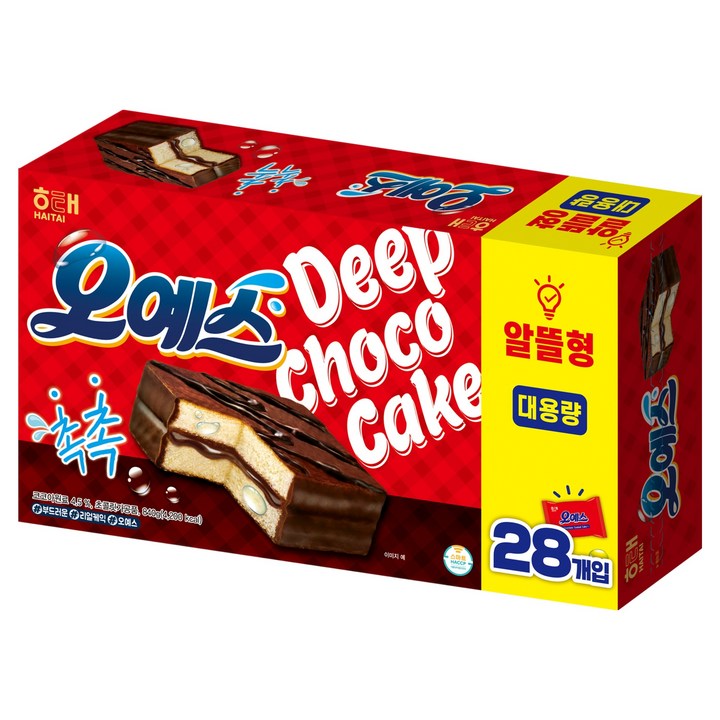 해태제과 오예스 28p, 840g, 1개