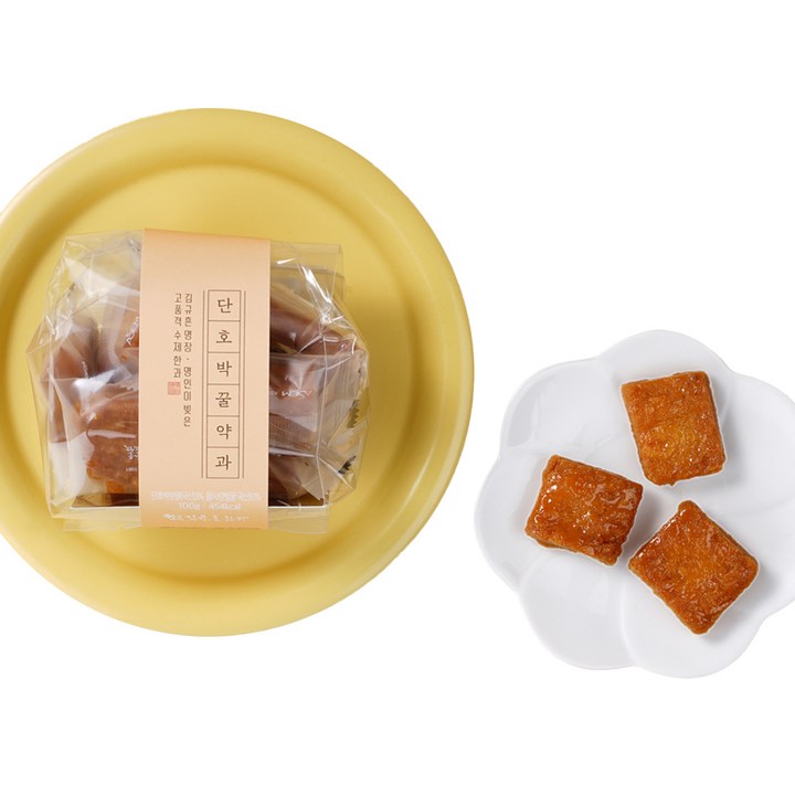 김규흔한과 단호박꿀약과, 100g, 1개