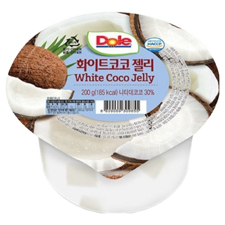 돌 화이트코코 컵젤리, 200g, 1개