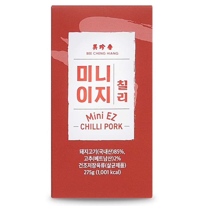 비첸향 미니이지 칠리 육포, 275g, 1개
