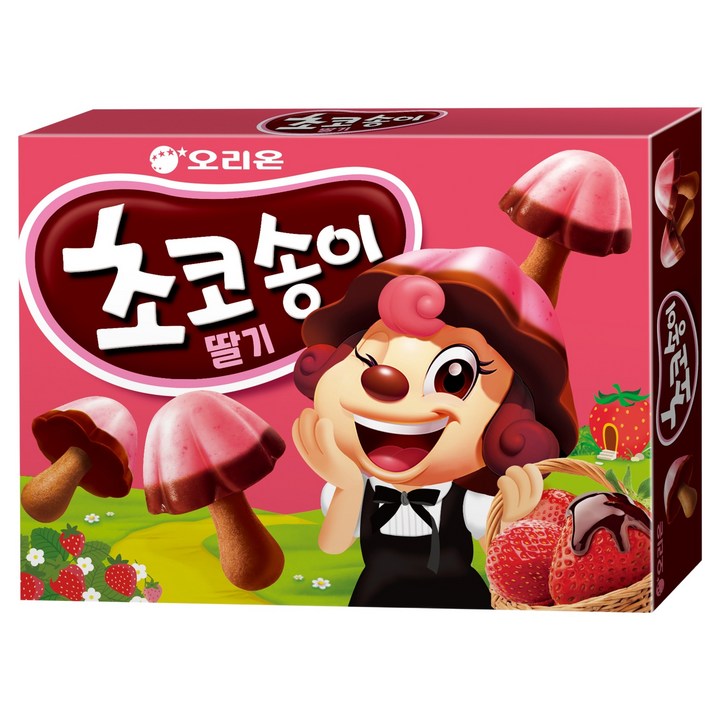초코송이 딸기, 1개, 45g