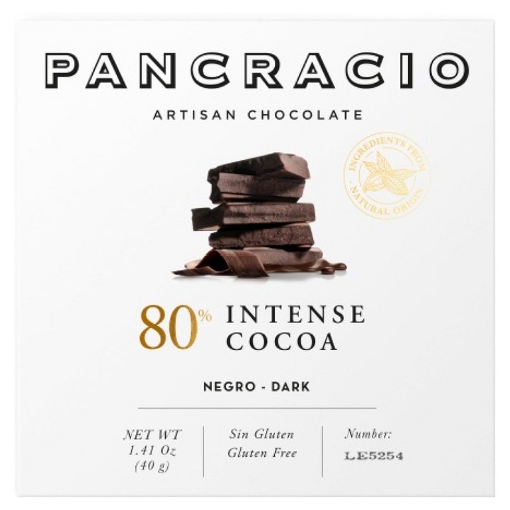 판크라시오 미니테블릿 인텐스 코코아 80%, 40g, 1개