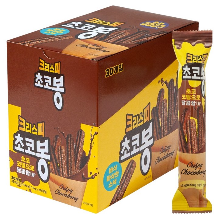크리스피 초코봉 30p, 360g, 1개