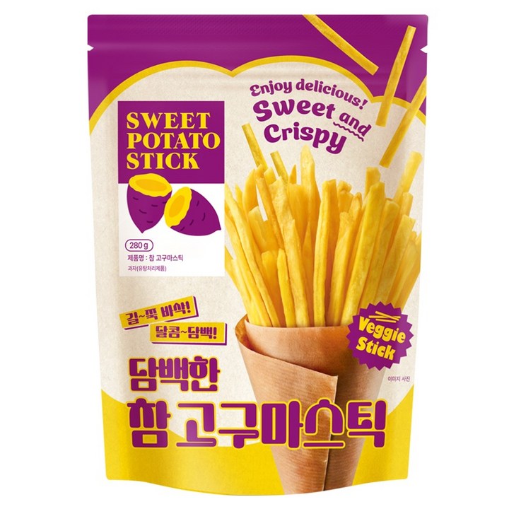 하루견과 참고구마스틱, 280g, 1개