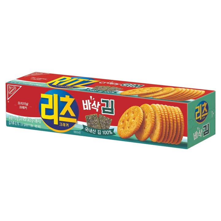 리츠 크래커 바삭김, 1개, 73g