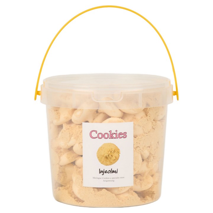 아리감성 인절미 머랭쿠키 원통형, 165g, 1개
