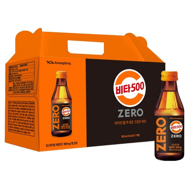 비타500 제로, 180ml, 10개