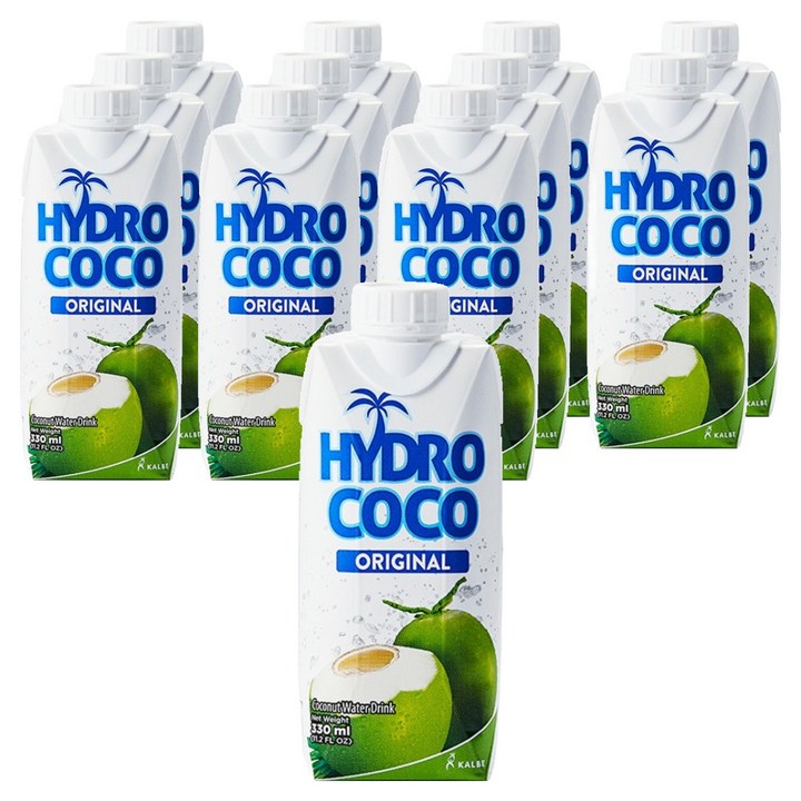 하이드로코코 오리지널 코코넛워터, 12개, 330ml