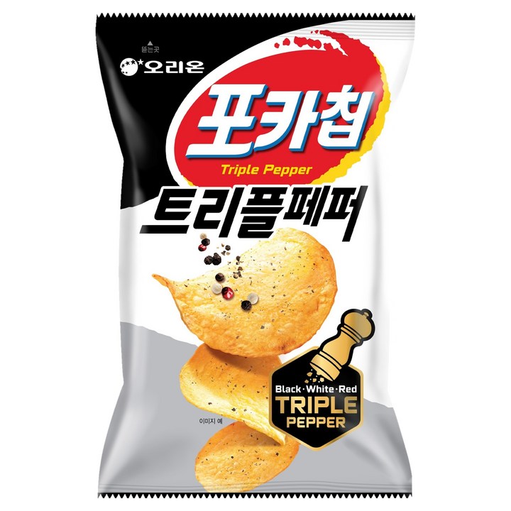 포카칩 트리플페퍼맛, 60g, 1개