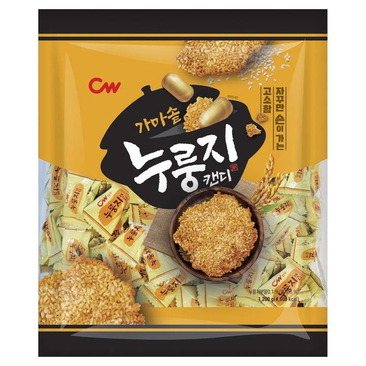 청우식품 누룽지 캔디, 1.2kg, 1개