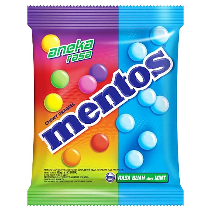 멘토스 8가지맛 프루티 앤 민트 캔디, 405g, 1개
