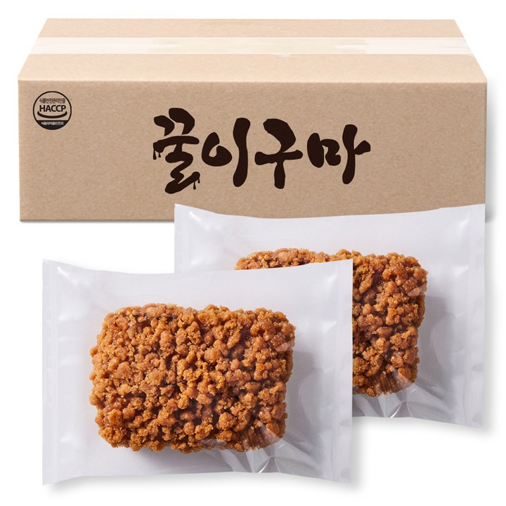 꿀이구마 수제 크런치 약과, 1.2kg, 1개