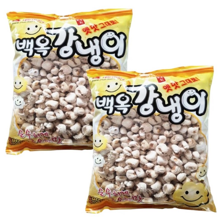 마트코리아 아름다운정성 백옥강냉이, 200g, 2개