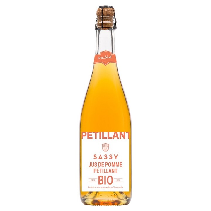 쎄시 유기농 스파클링 애플 주스, 750ml, 1개