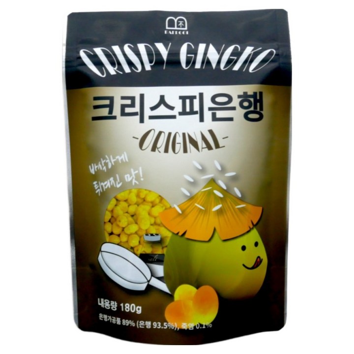 배불 국내제조 크리스피 은행튀김 오리지널맛, 1개, 180g