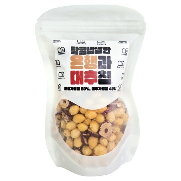 BAEBOOL 달콤쌉쌀한 은행과 대추칩, 1개, 150g
