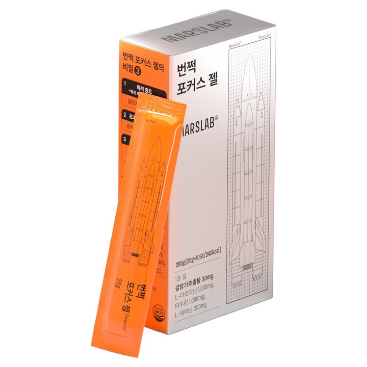 모트모트 번쩍 포커스 젤, 1개, 200g