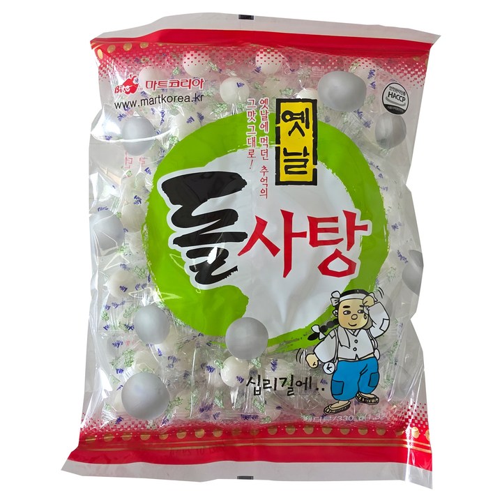 마트코리아 태광 옛날 수제 혼합 돌사탕, 330g, 1개