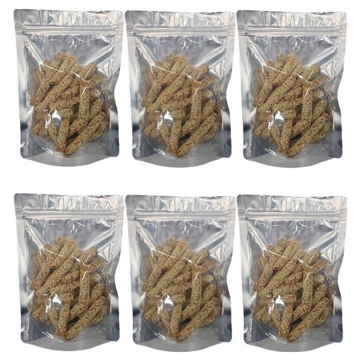 천해무 구운 참마깨 스틱, 60g, 6개
