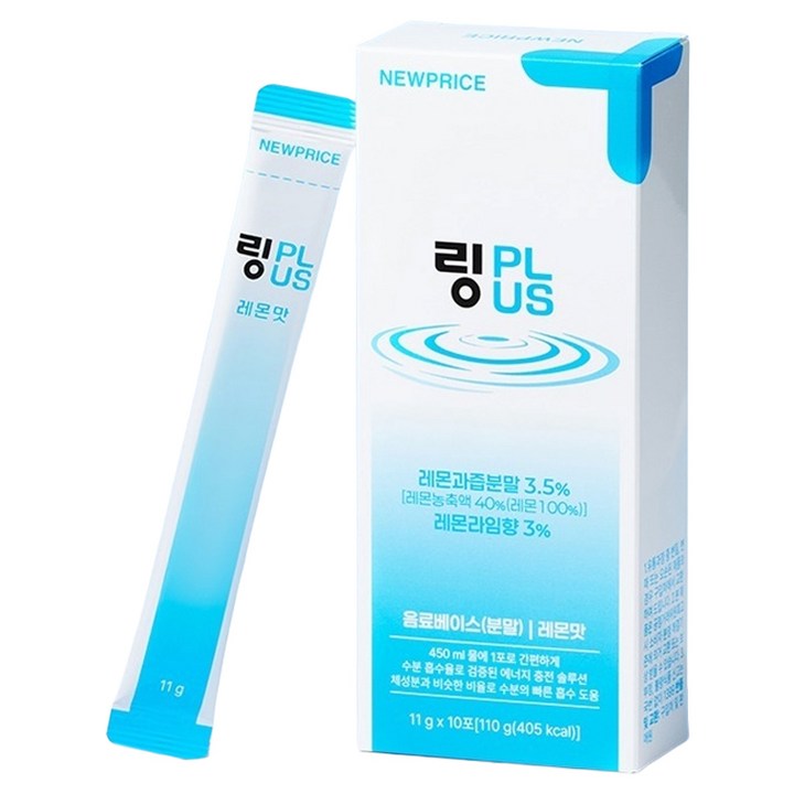 뉴프라이스 링플러스 수분 충전 10p, 110g, 1개