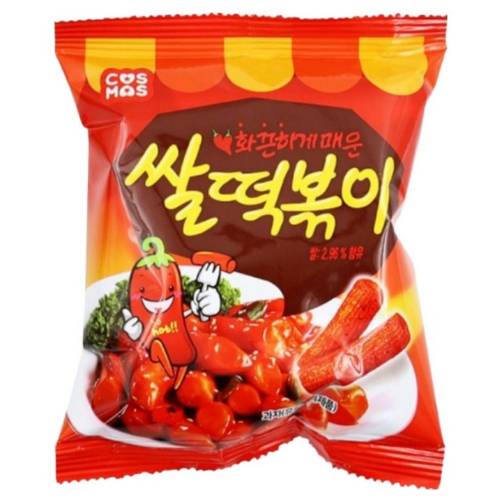 코스모스제과 쌀떡볶이 과자, 50g, 1개