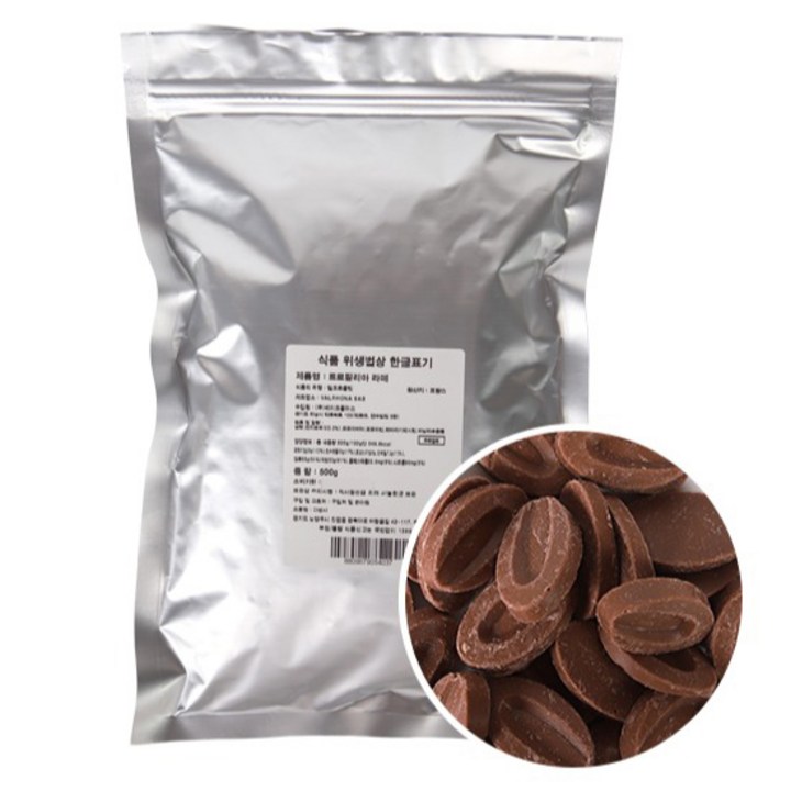 발로나 트로필리아 라떼 초콜릿, 500g, 1개