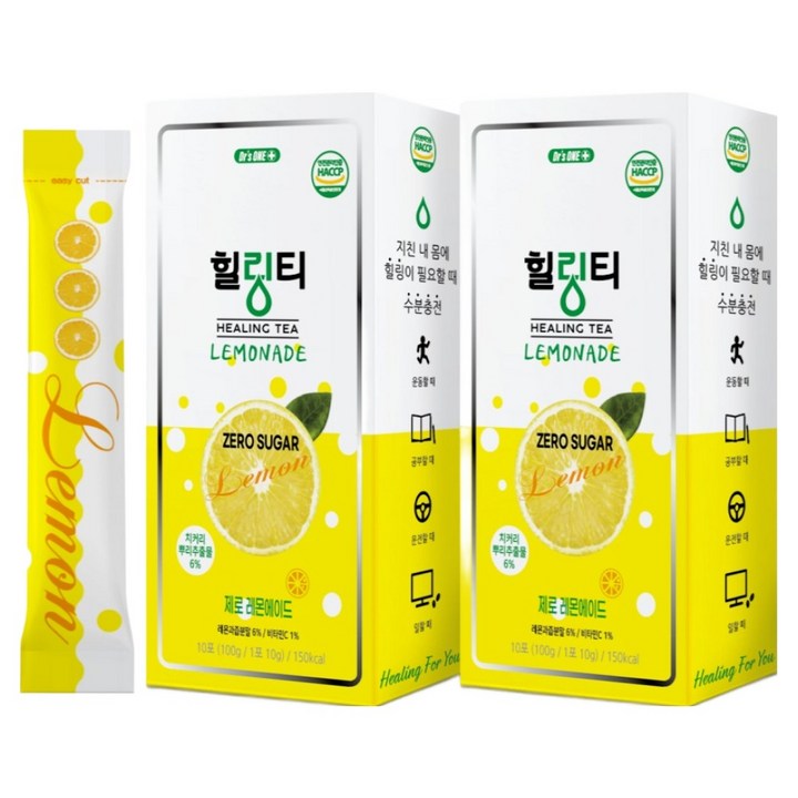 닥터스원 힐링티 제로슈가 레몬에이드, 200g, 20개