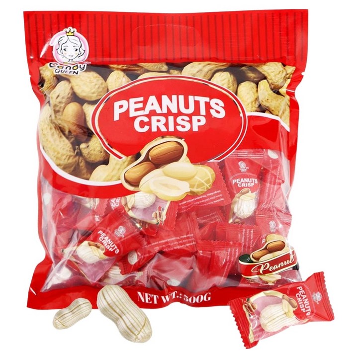 캔디퀸 피넛 크리스프 사탕, 500g, 1개