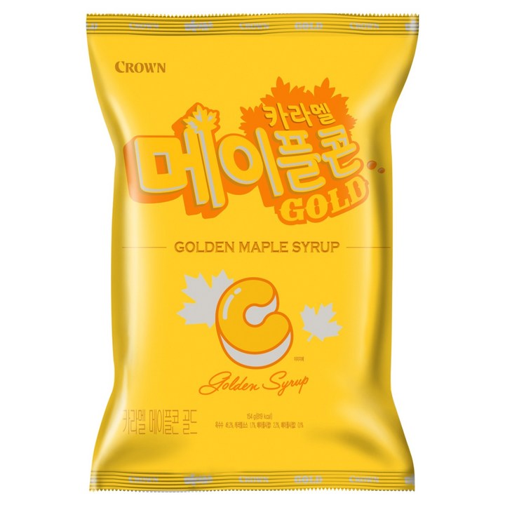 크라운 메이플콘 골드, 154g, 1개