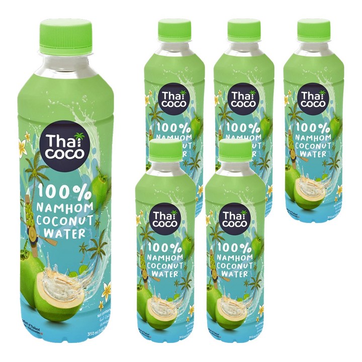 타이코코 남홈 코코넛 워터, 6개, 350ml