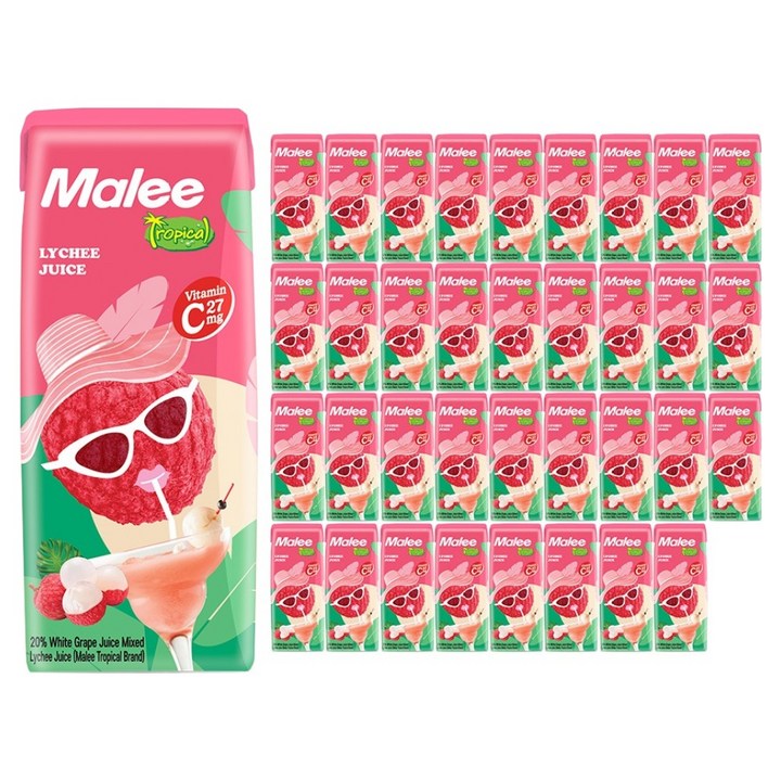 말리 리치맛 주스, 36개, 180ml